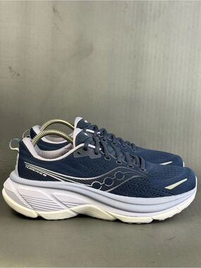 Saucony Hurricane 25 Navy/Aster athletic sneaker shoes women’s size 10
